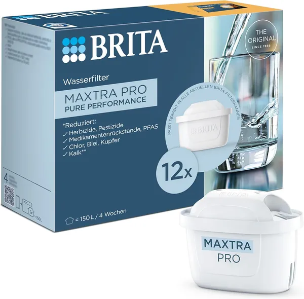 BRITA MAXTRA PRO All-in-1 Filterkartuschen 12er Pack