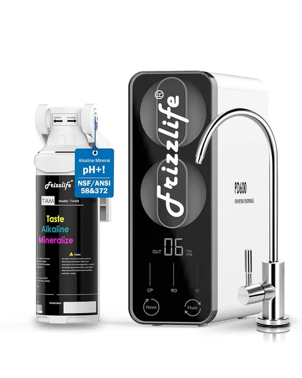 Frizzlife PD600-TAM3 Untertisch-Umkehrosmose-Anlage
