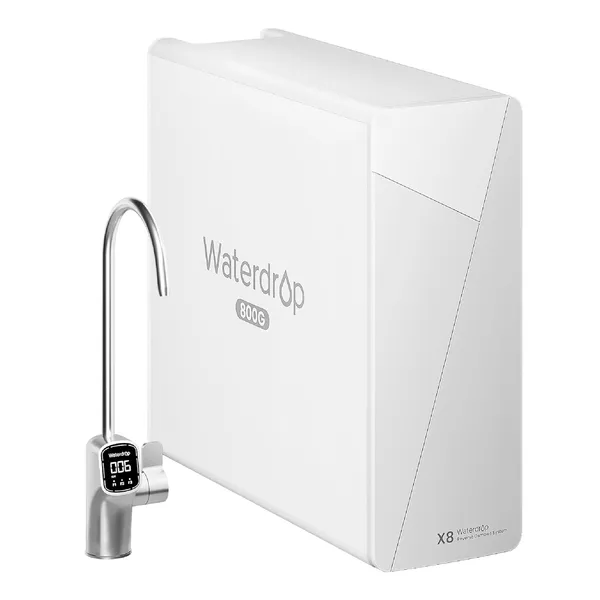 Waterdrop X8 tanklose Untertisch-Umkehrosmose-Anlage mit 800 GPD